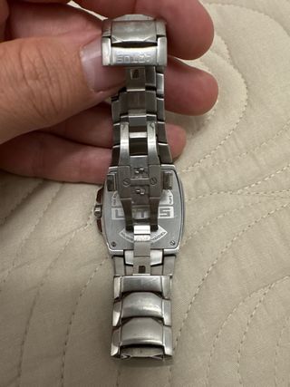 Reloj Lotus Plata y Azul