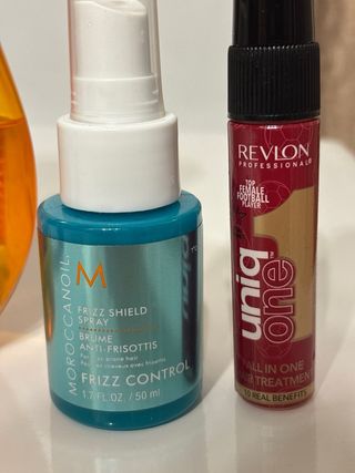 Lote productos cabello: Garnier, Moroccanoil, Revl