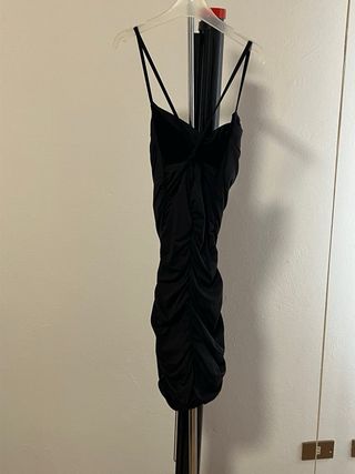 Abito elasticizzato nero taglia unica