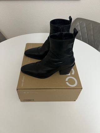 Botines Mango Piel Talla 37