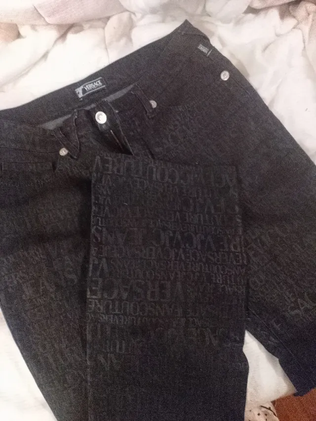 Jeans Versace Donna Neri