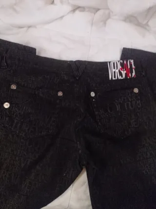 Jeans Versace Donna Neri