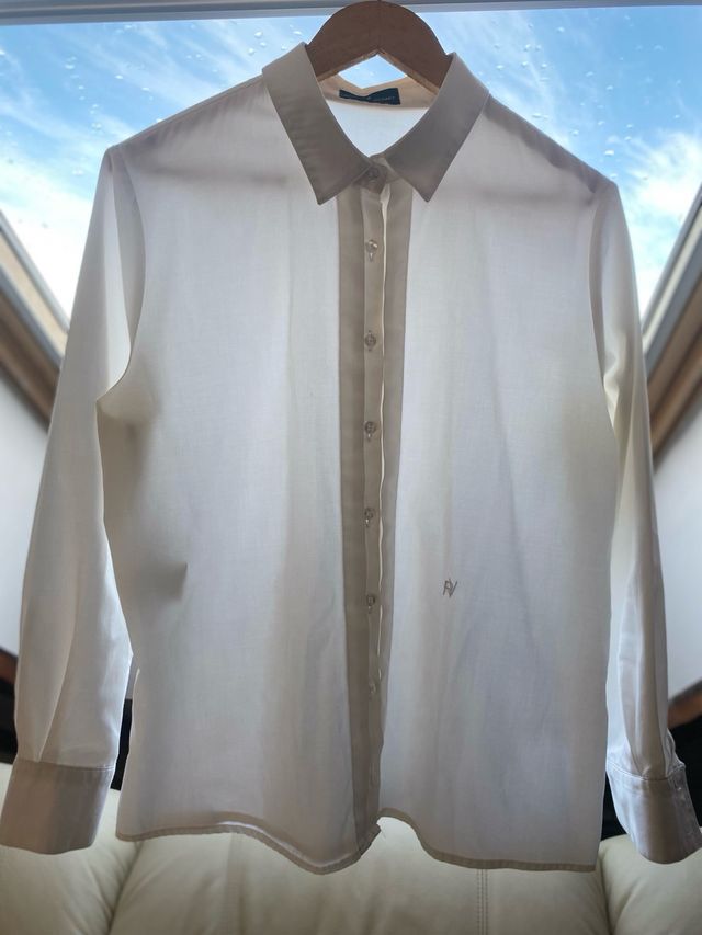 Camisa manga larga Roberto Verino blanca