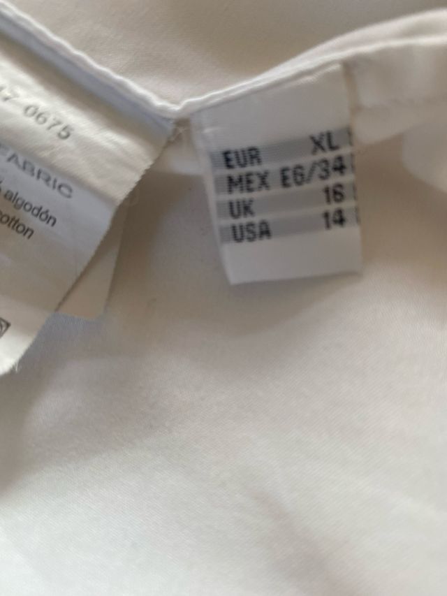 Camisa manga larga Roberto Verino blanca