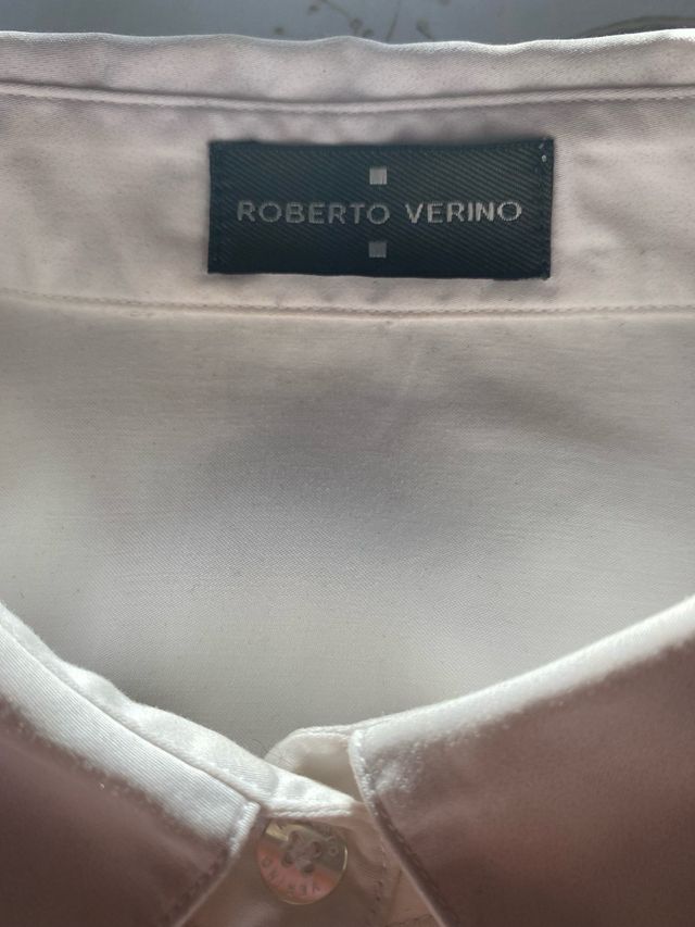 Camisa manga larga Roberto Verino blanca