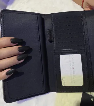 Billetera Tommy Hilfiger Gris Nueva