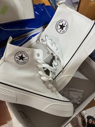 Converse All Star Blancas Talla 39