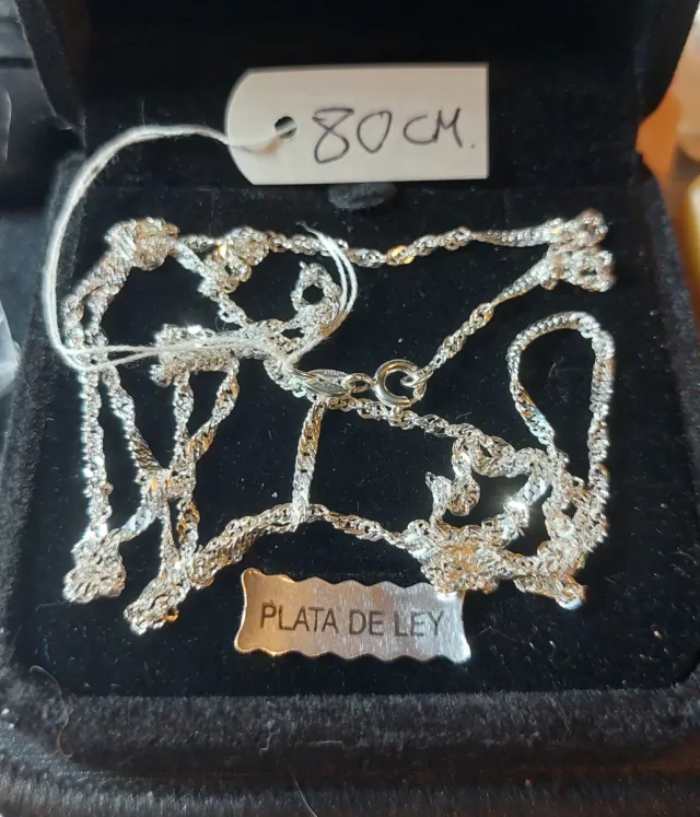 Cadena de Plata de Ley 
