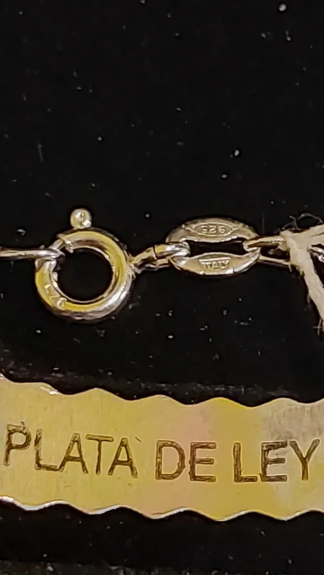 Cadena de Plata de Ley 