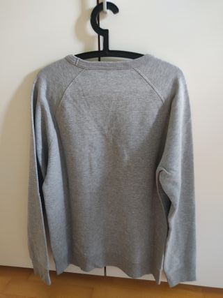 Sudadera Cheap Monday Gris Estampado Calavera Tall