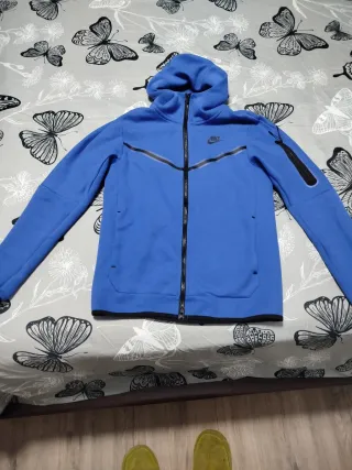 Sudadera Nike Tech Fleece Azul Talla XS