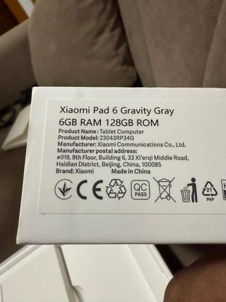 Xiaomi Pad 6 Gray