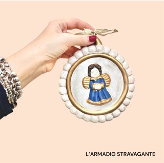 Set 2 formelle angeli da appendere