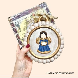 Set 2 formelle angeli da appendere