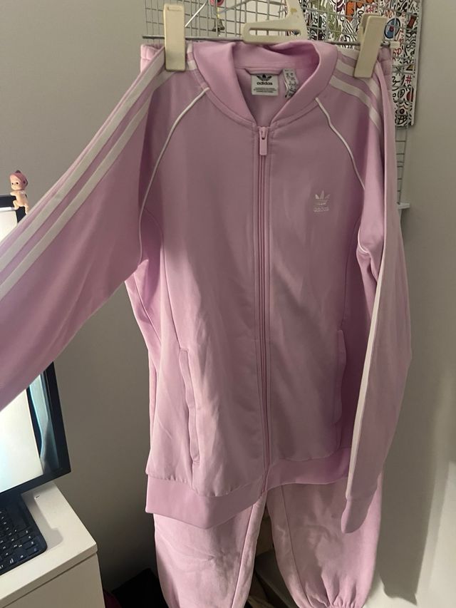 Chándal Adidas Rosa Talla M