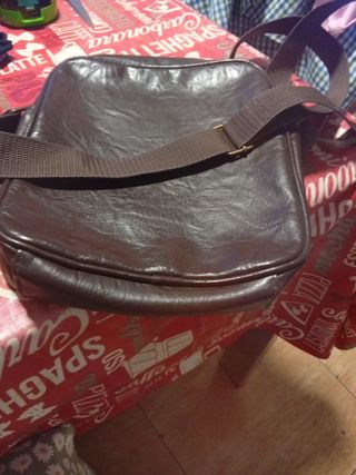 Borsa marrone da uomo