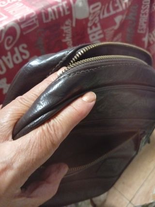 Borsa marrone da uomo