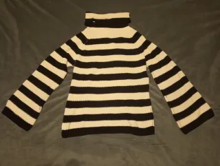 Jersey rayas cuello alto mujer Talla M