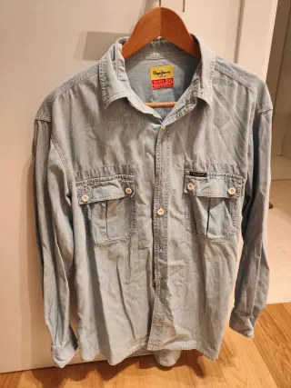 Camisa Pepe Jeans Azul Talla XL