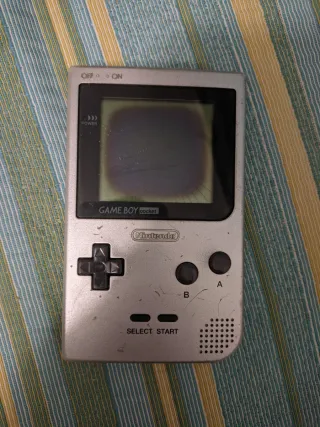 Nintendo Game Boy Pocket Plata