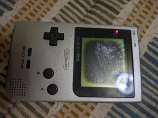Nintendo Game Boy Pocket Plata