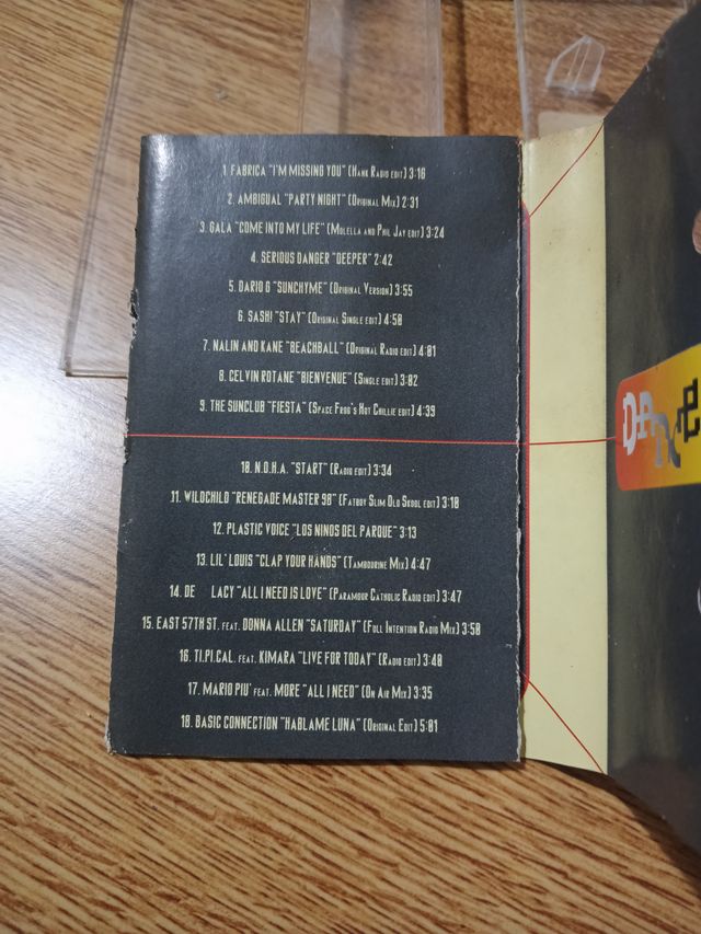 Musicassetta Dance Parade compilation