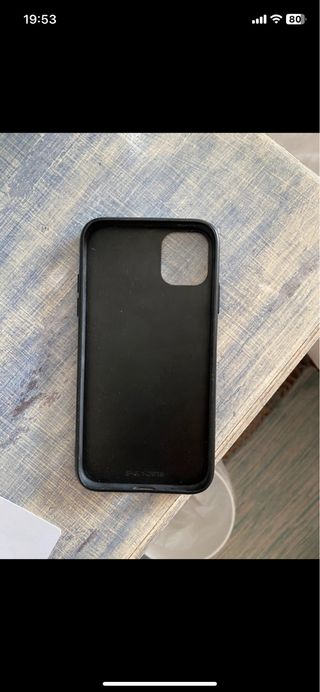 Capa de pele para iPhone 11