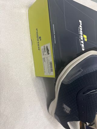 Zapatilla de seguridad POSSTER azul y blanco