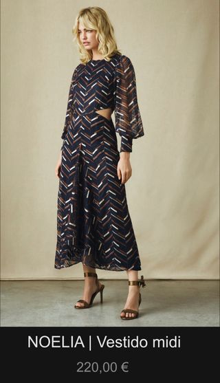 Vestido Maksu invitada talla S
