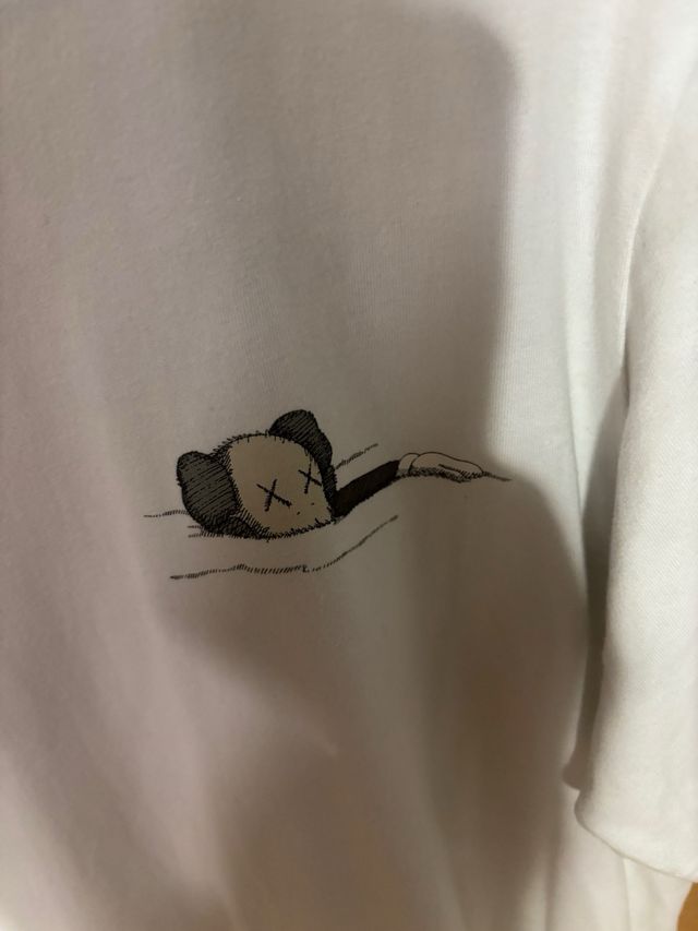 Camiseta Kaws x uniqlo