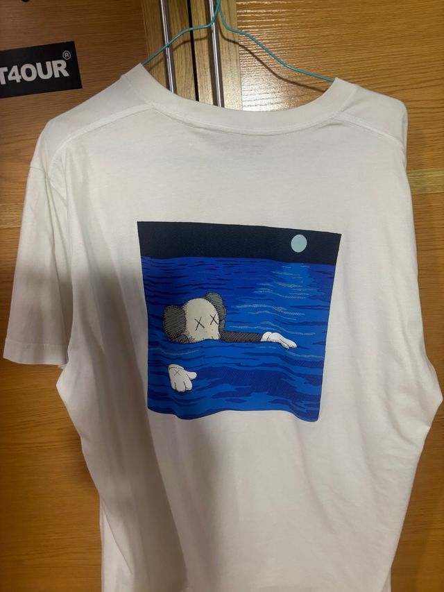 Camiseta Kaws x uniqlo