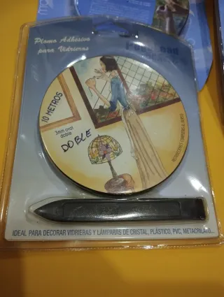 Plomo Adhesivo para Vidrieras 10m