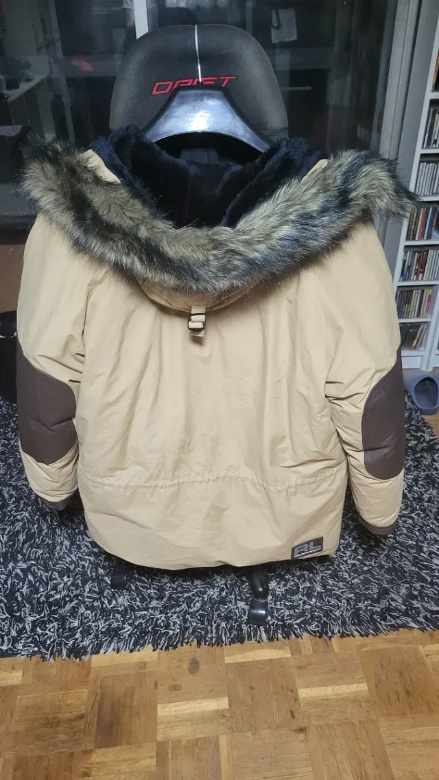 Abrigo Ralph Lauren Beige y Marrón