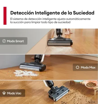 Aspiradora y fregadora 2 en 1
