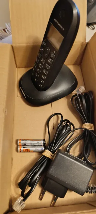 Telefono cordless Motorola. 