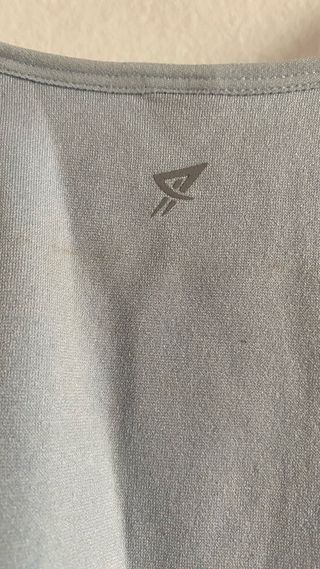 Mono deportivo sin mangas azul