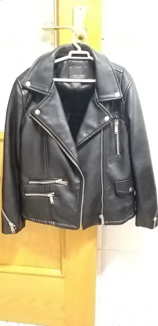 Chaqueta Zara Girls Piel T8