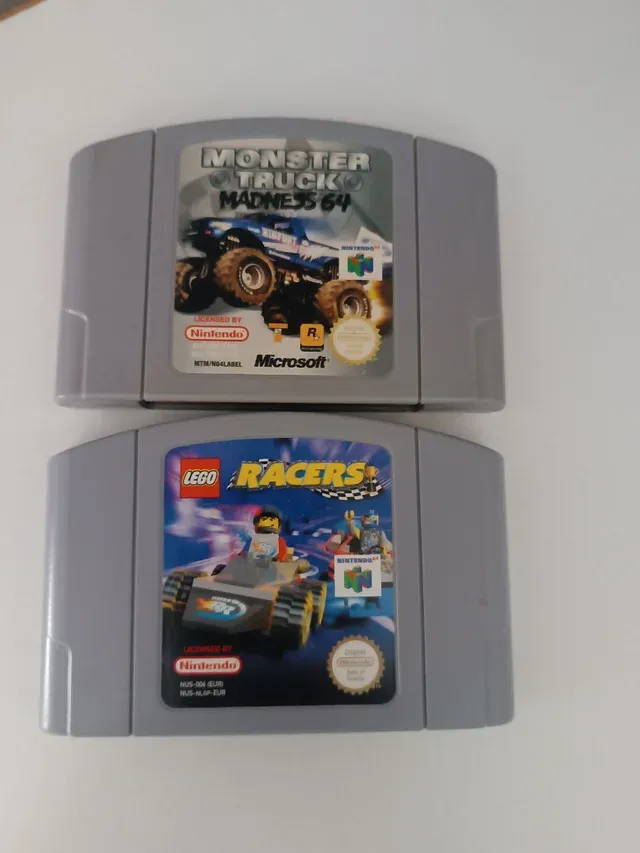 Monster Truck Madness 64 y Lego. nintendo 64