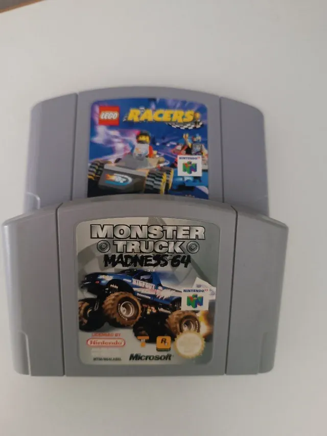 Monster Truck Madness 64 y Lego. nintendo 64