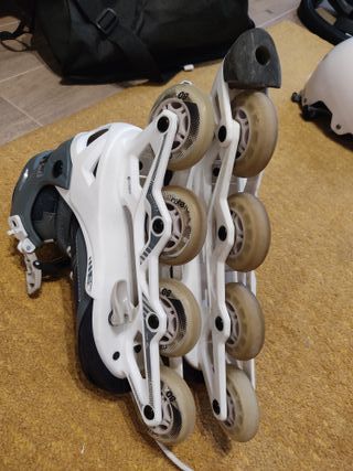 Patines Oxelo T.36-38 + Casco + Protecciones