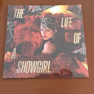 Taylor Swift The Life of a Showgirl champagne lp