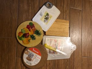 Set Taglieri Cucina Privilege Legno Plastica Sughe