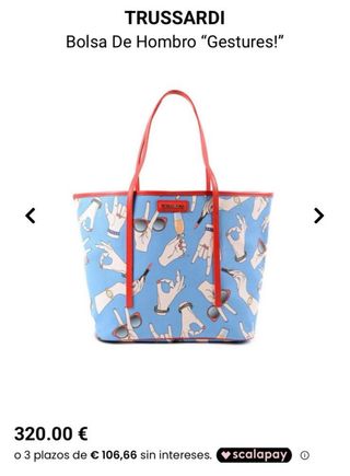 Bolso Trussardi con Cartera de Mano Nuevo