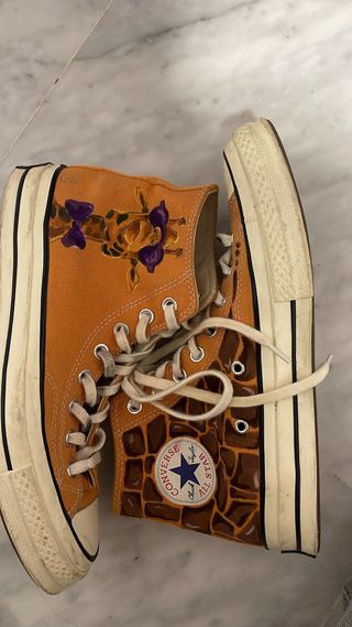 Converse personalizadas estampado animal print