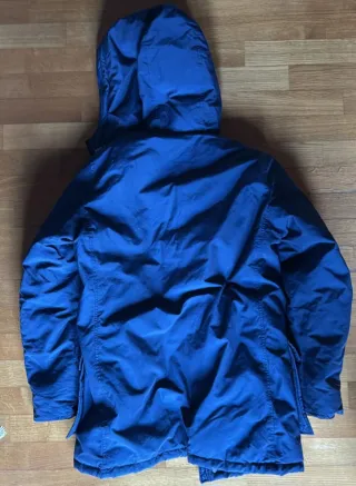 Parka imbottito Woolrich ragazzo blu