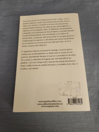 El alquimista. Paulo Coelho