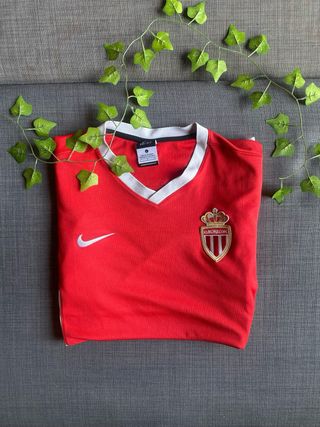 Maglia AS Monaco Nike Vintage 2008 Taglia L