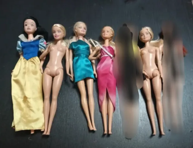 Lote de 5 Barbies