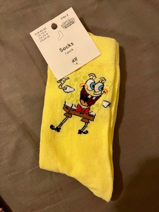 Calcetines H&M Spongebob Talla 40