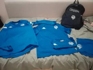 Equipación Fútbol Base Sabadell Kappa
Talla M